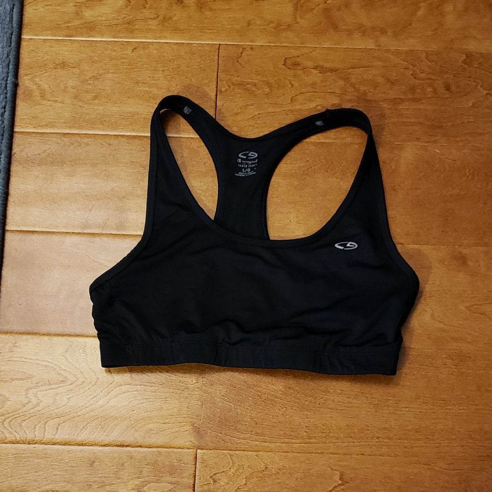 Champion Sports Bra Black